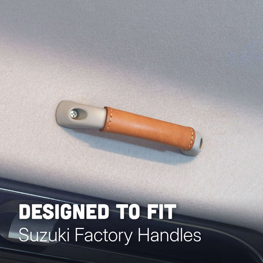 Suzuki Roof Grab Handle Leather Covers (Set of 3)