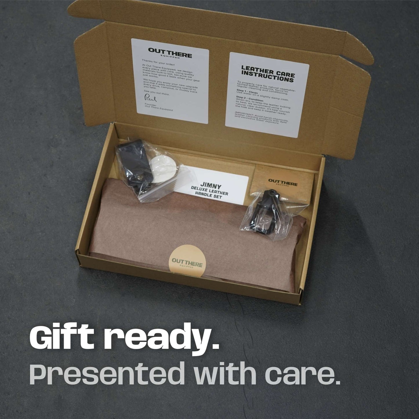 Gift Ready. Presented with care.