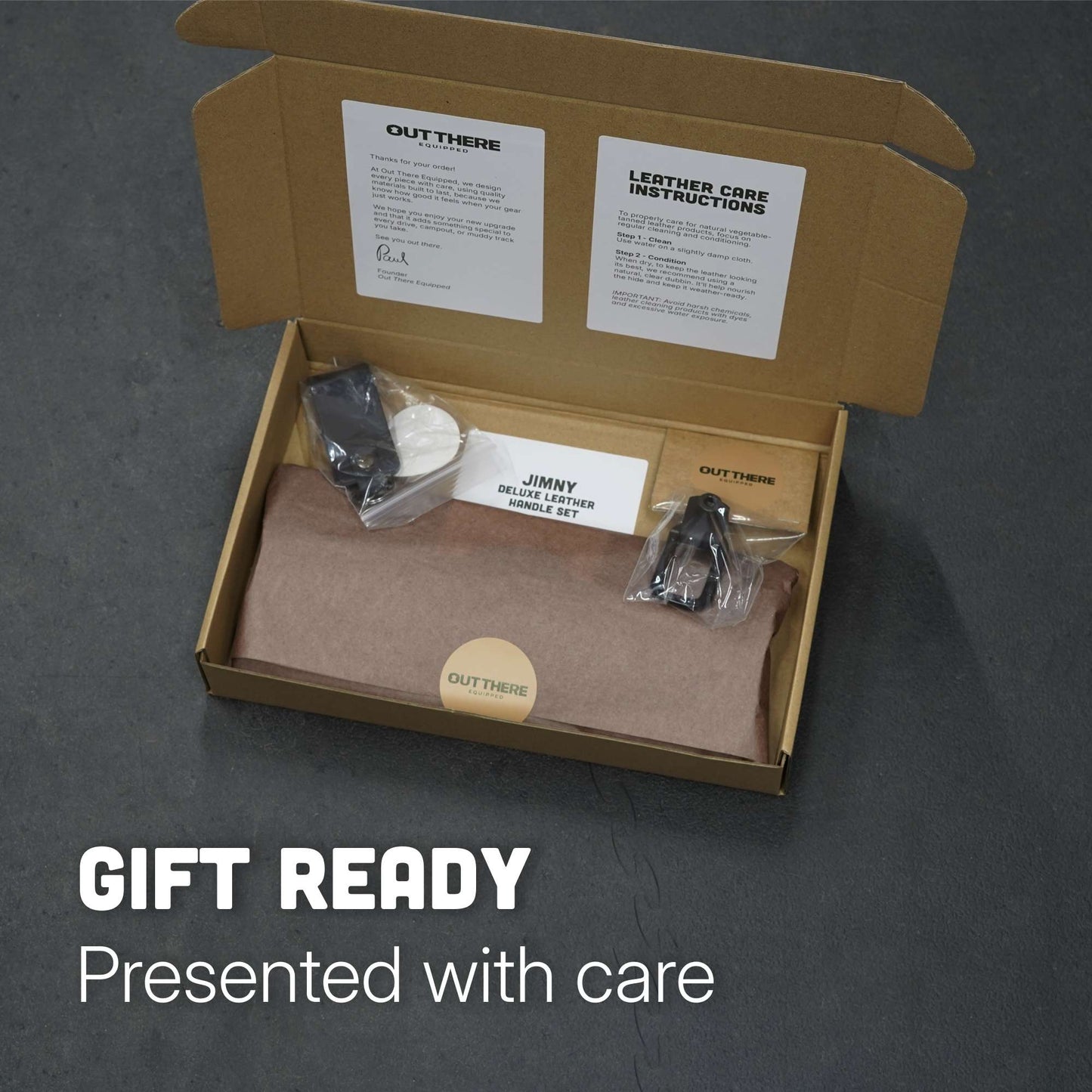 Gift Ready. Presented with care.