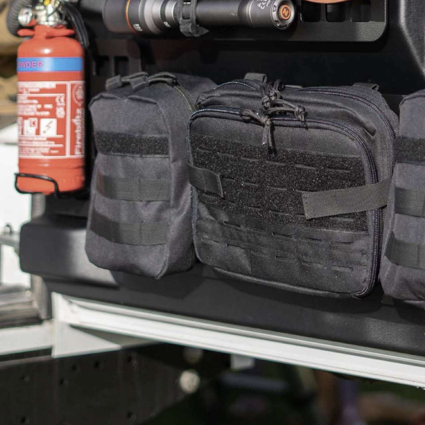 Classic Defender Tailgate Organiser - Lower Panel