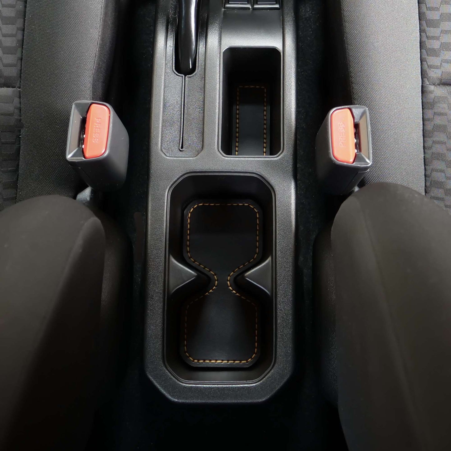 Deluxe Leather Centre Console Inserts for Suzuki Jimny