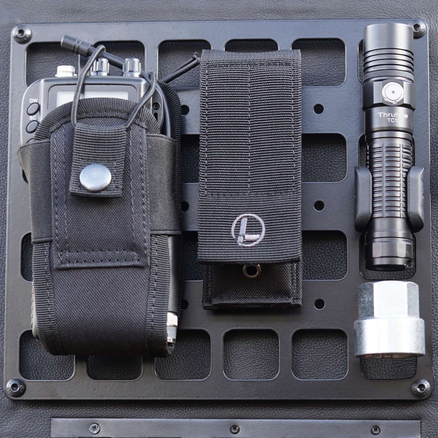 Land Rover Defender Cubby Box Molle Storage Panel - Fits OEM