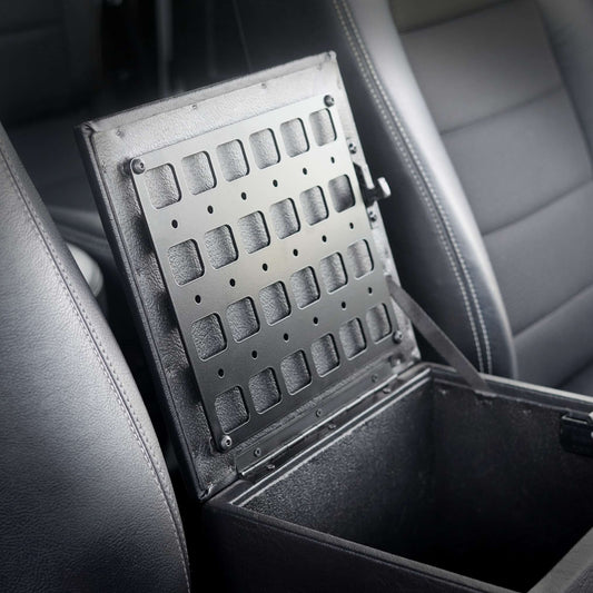 Land Rover Defender Cubby Box Molle Storage Panel - Fits OEM