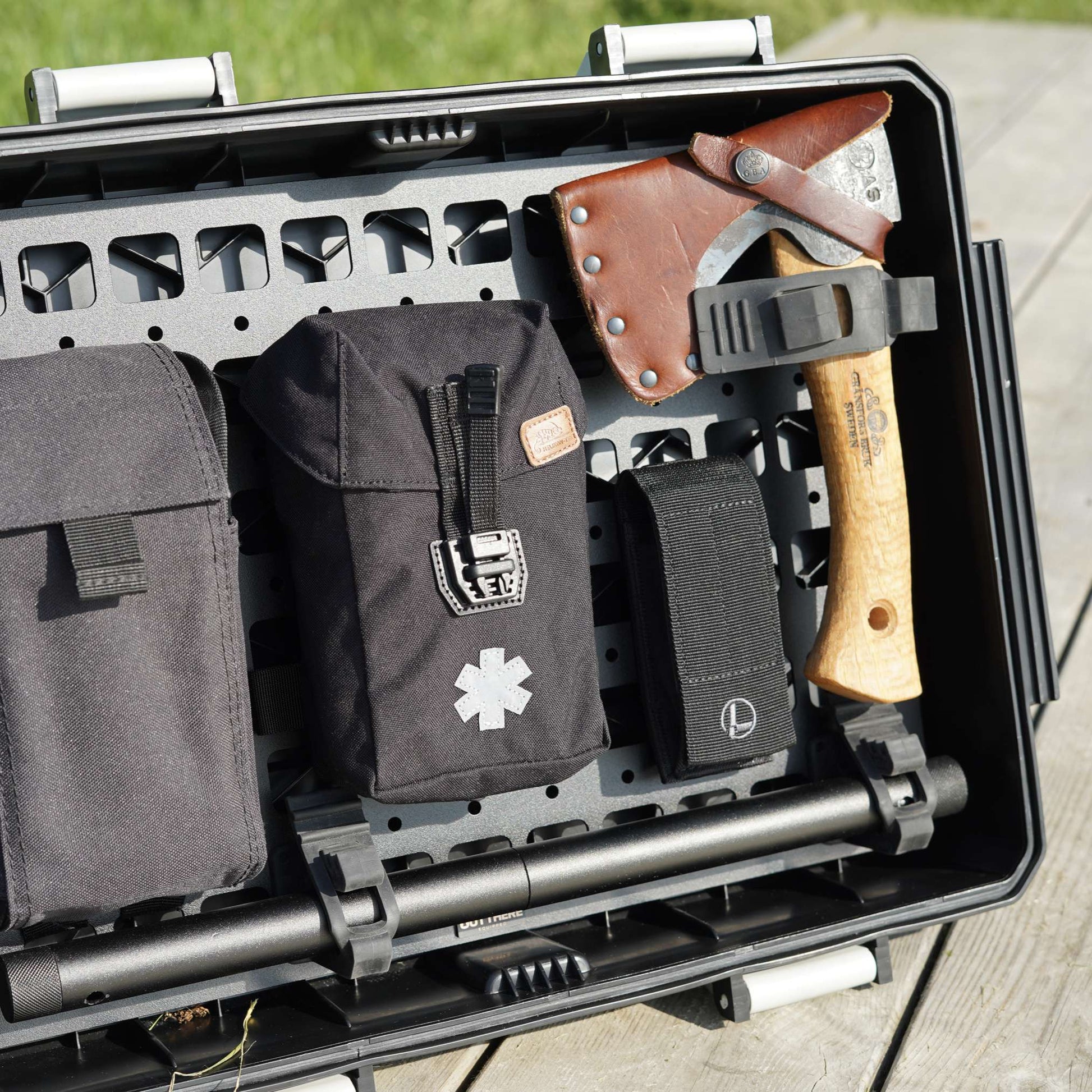 Molle Storage Panel for Front Runner Wolf Pack Pro - Pack Rack Pro by Out There Equipped