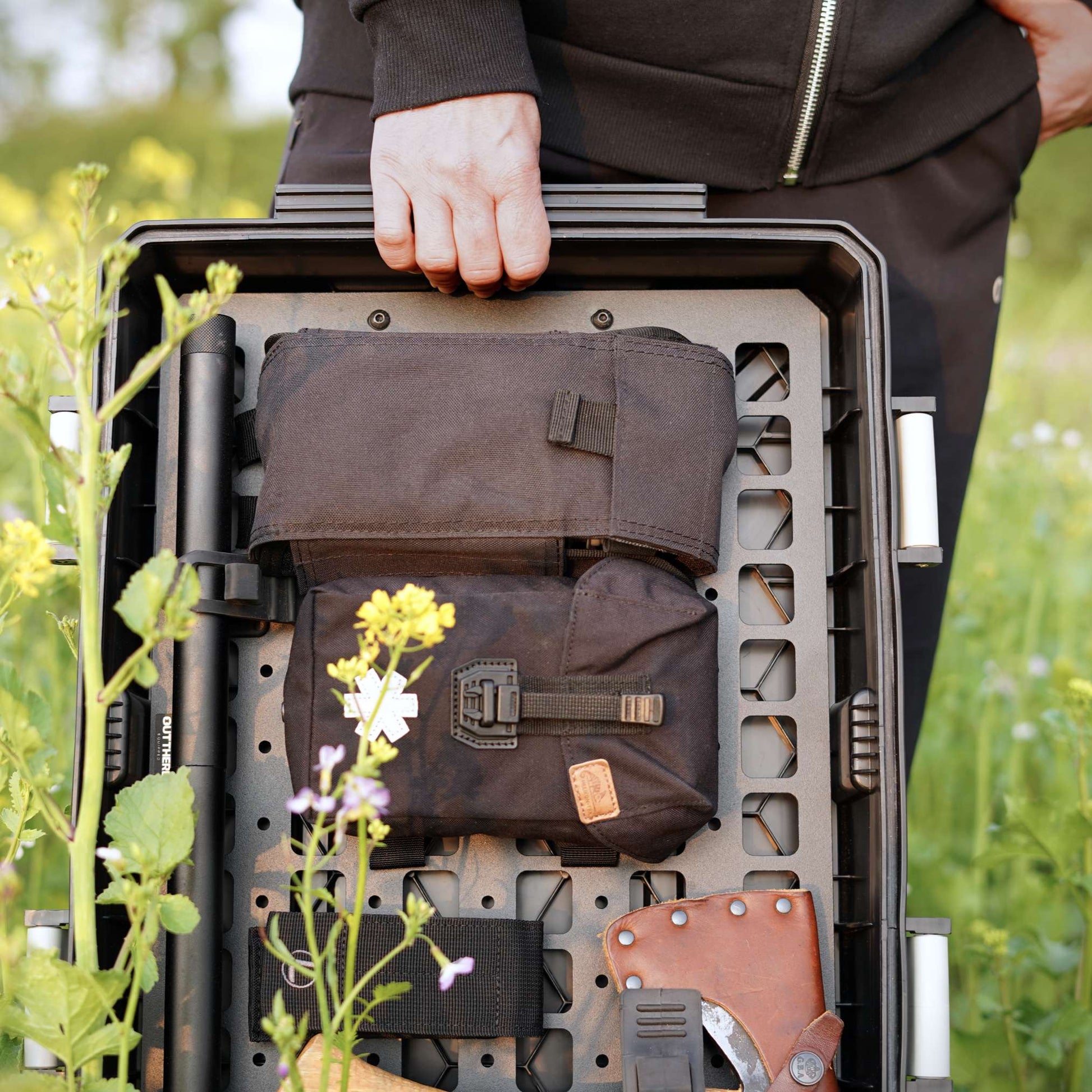 Molle Storage Panel for Front Runner Wolf Pack Pro - Pack Rack Pro by Out There Equipped