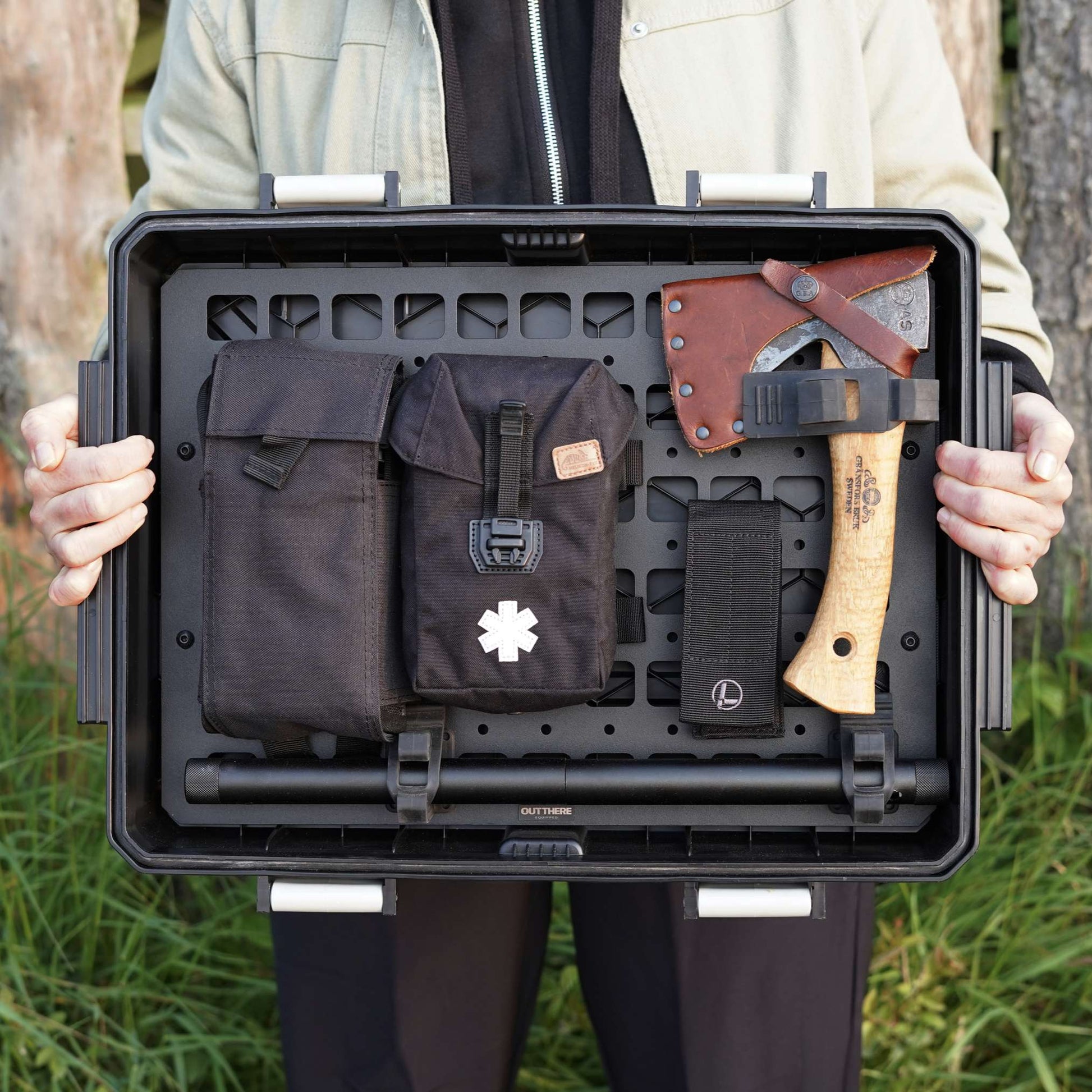 Molle Storage Panel for Front Runner Wolf Pack Pro - Pack Rack Pro by Out There Equipped