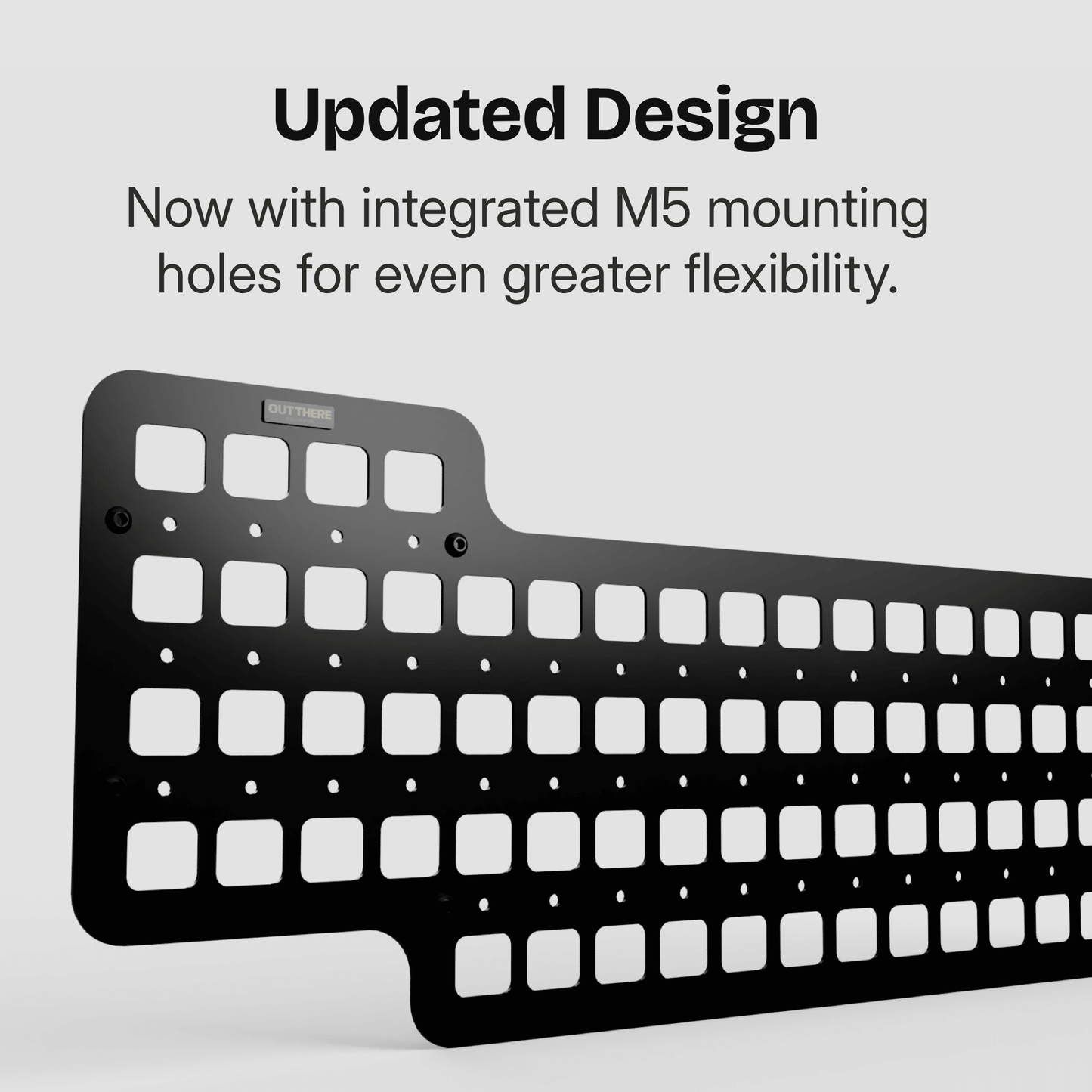 Defender Tailgate Molle Panel Set Design Update by Out There Equipped