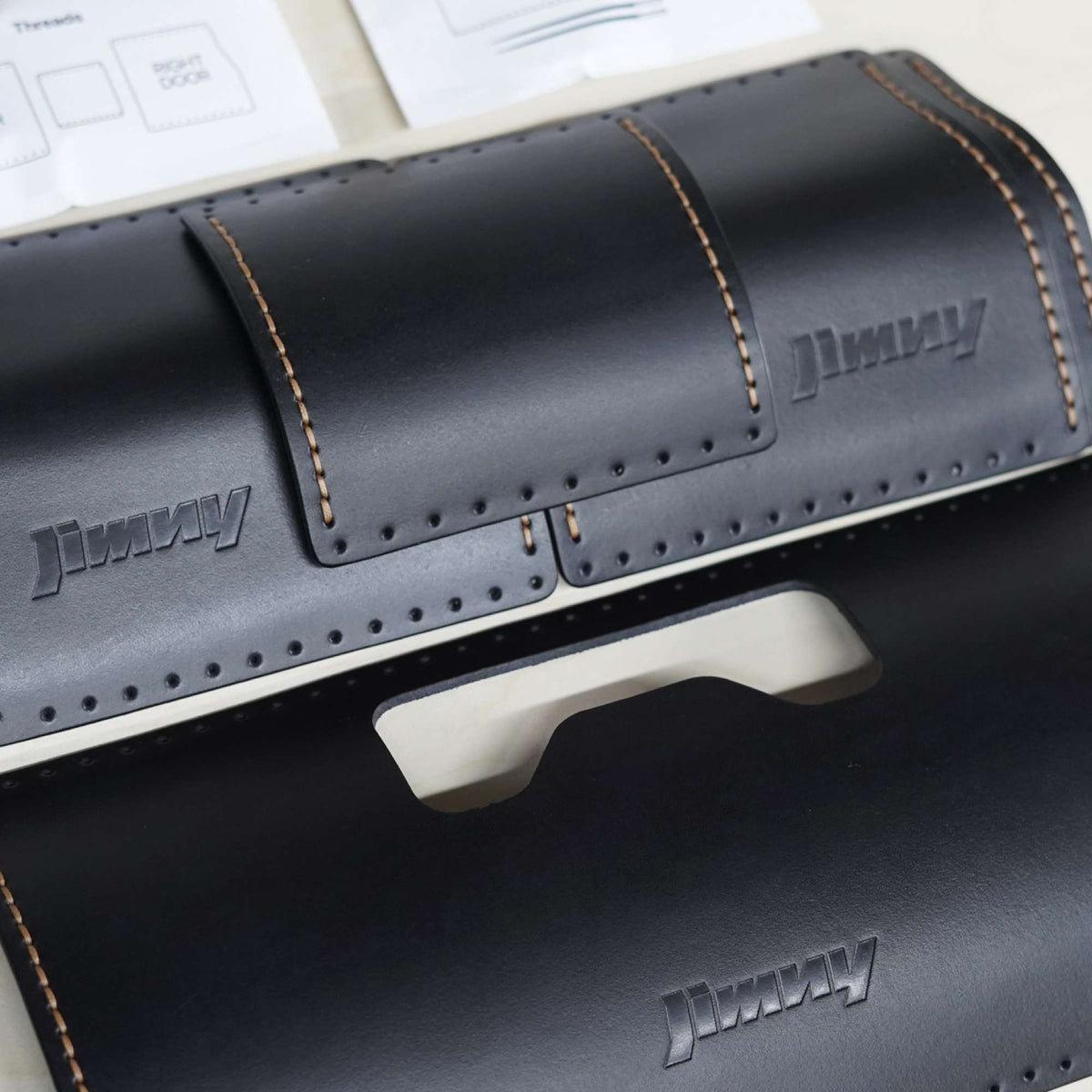 Suzuki Jimny (2018+) Deluxe Leather Handle Set