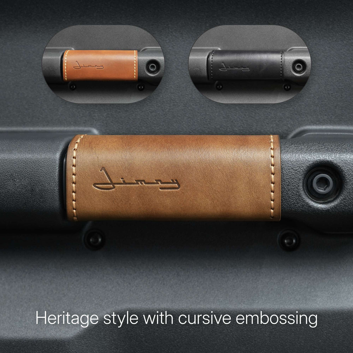 Suzuki Jimny (2018+) Deluxe Leather Handle Set