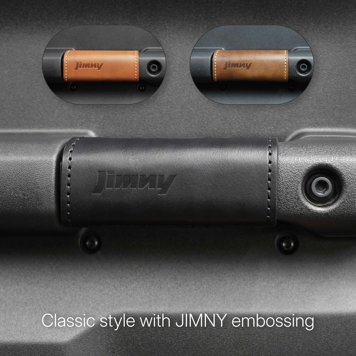 Suzuki Jimny (2018+) Deluxe Leather Handle Set