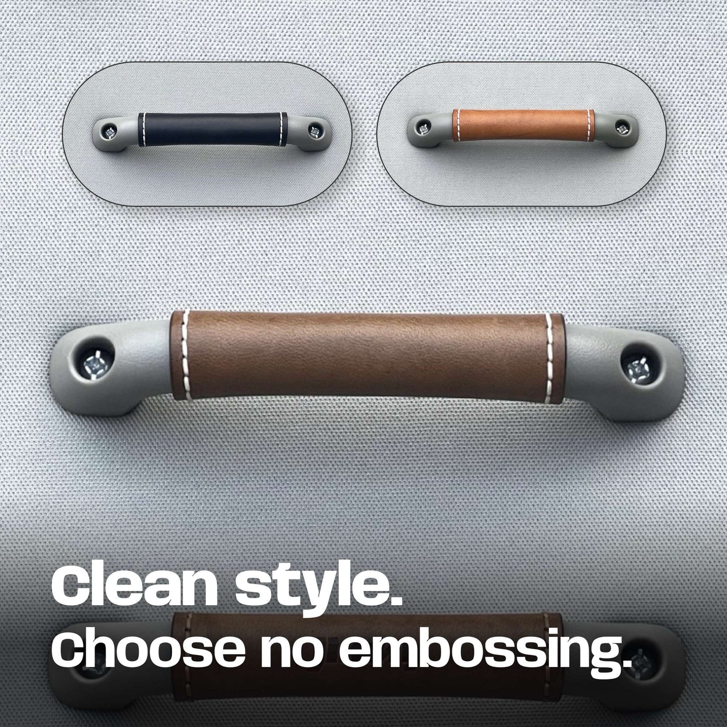 Suzuki Roof Grab Handle Leather Covers (Set of 3)