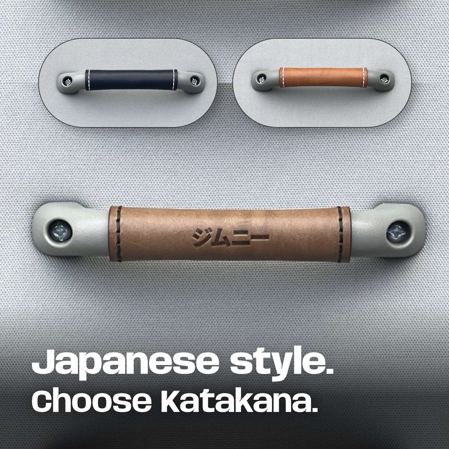 Suzuki Roof Grab Handle Leather Covers (Set of 3)