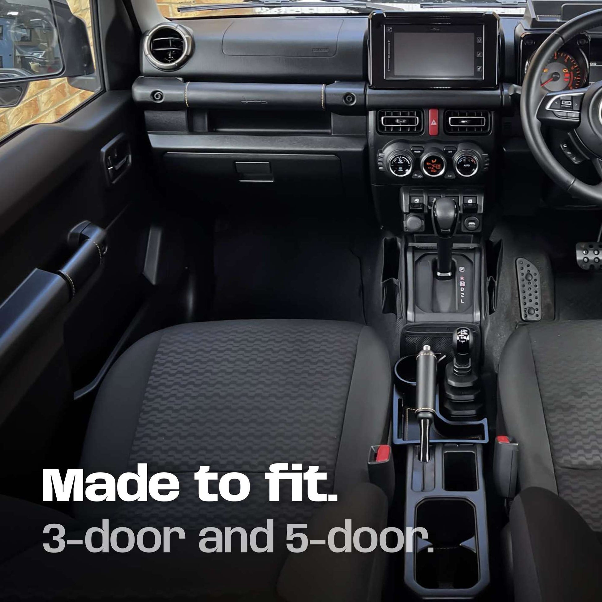 Compatible with generation 4 Suzuki Jimny