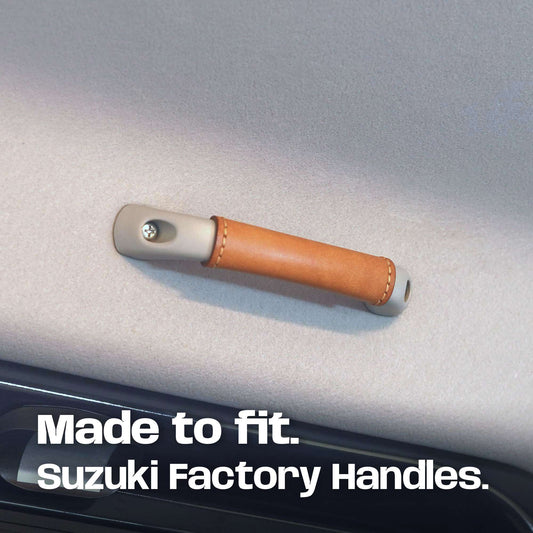 Suzuki Roof Grab Handle Leather Covers (Set of 3)