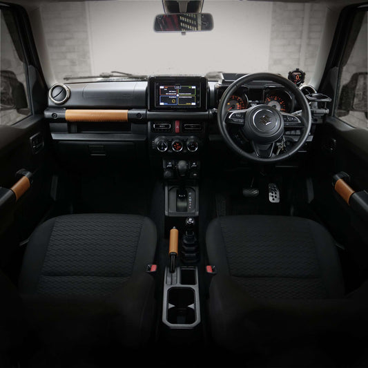 Suzuki Jimny (2018+) Deluxe Leather Handle Set