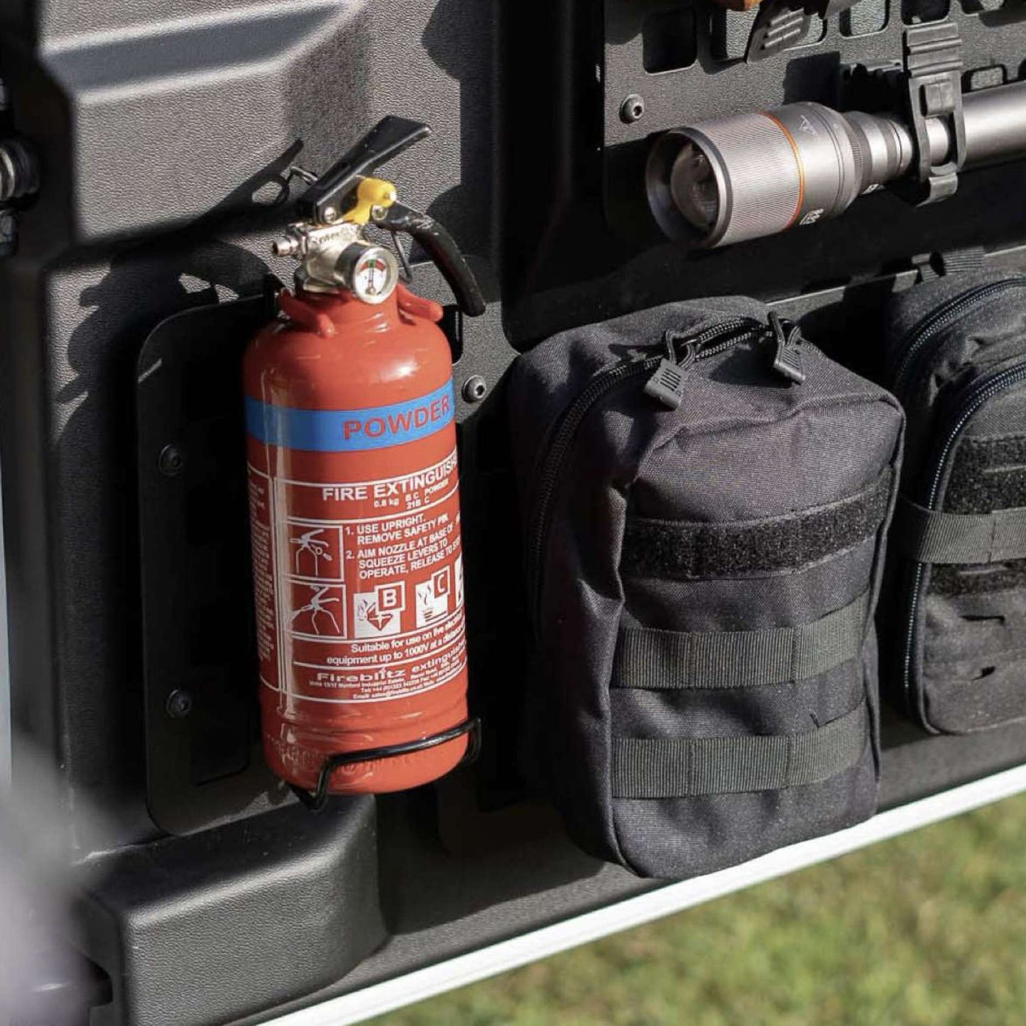 Classic Defender Tailgate Organiser - Lower Panel