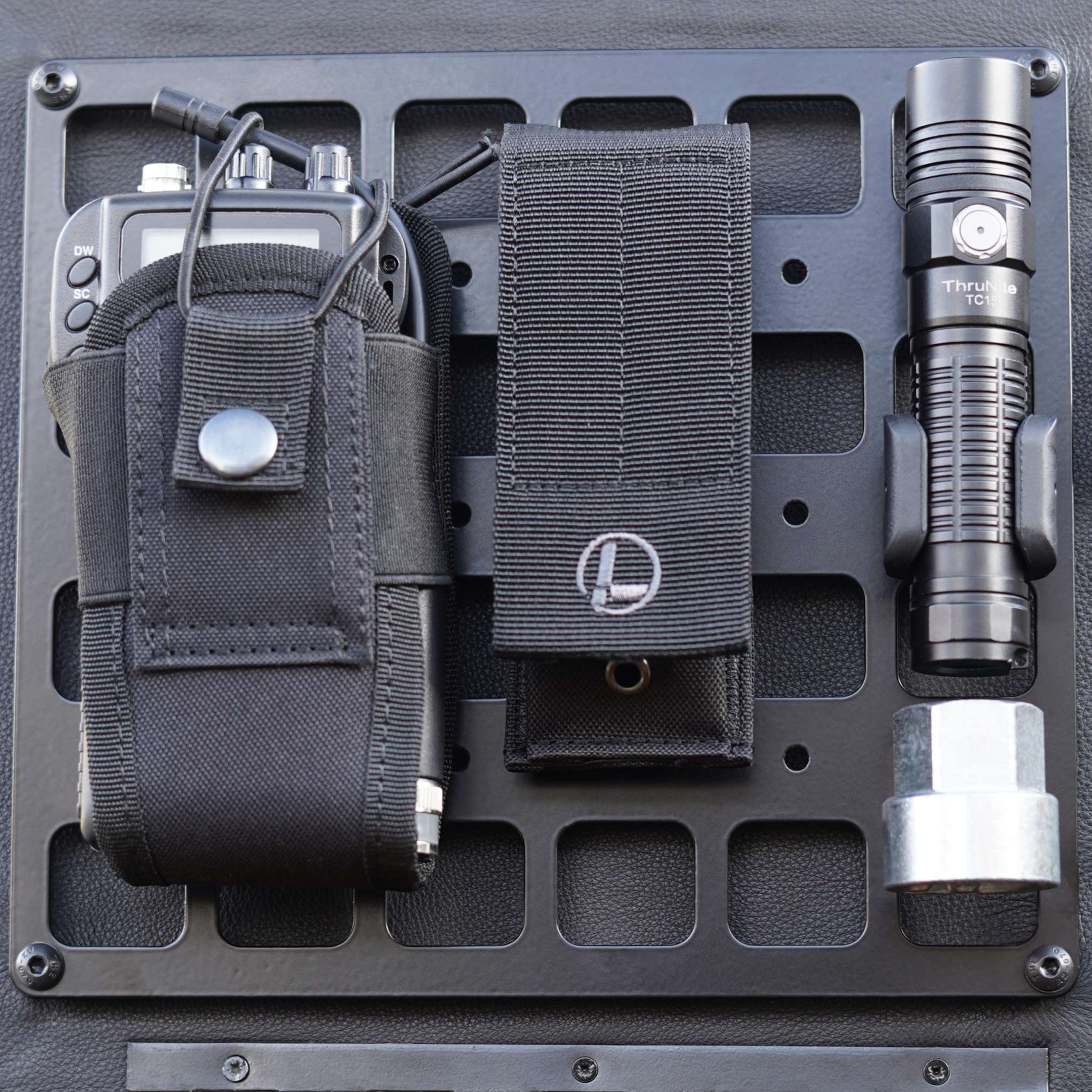 Land Rover Defender Cubby Box Molle Storage Panel - Fits OEM