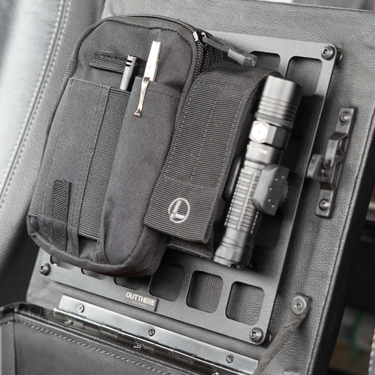 Classic Defender Cubby Box Under lid MOLLE Panel