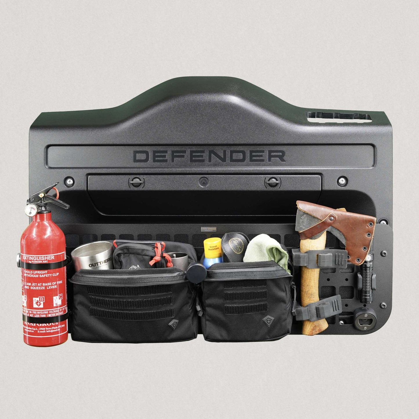 Defender L663 Tailgate MOLLE Organiser | Adventure Premium Setup