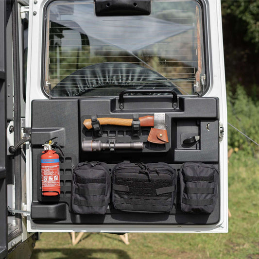 Tailgate Molle Storage Panels for Land Rover Defender (2002+) Pre-order