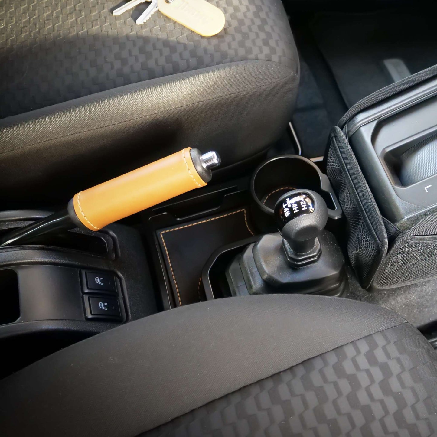 Leather Insert Upgrade for Jimny Centre Console Storage Trays