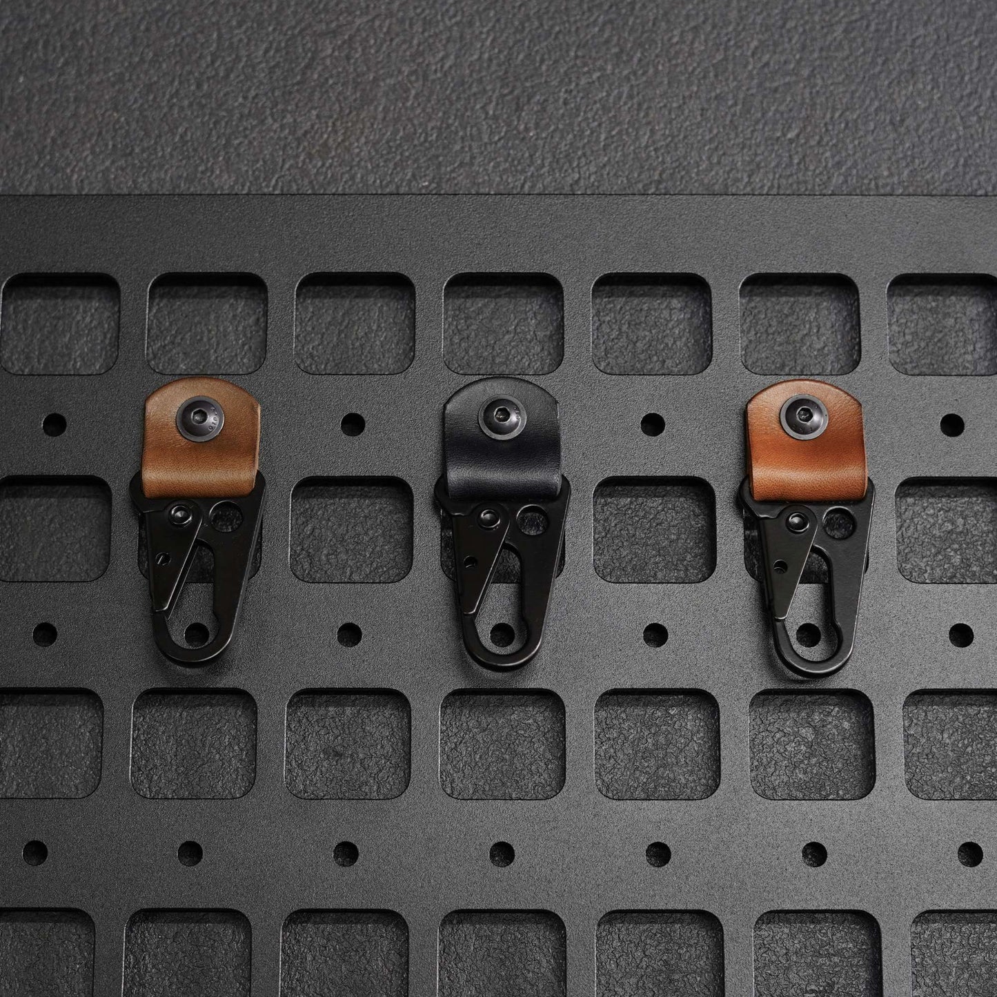 Leather Gear Clip - For Organiser Panels