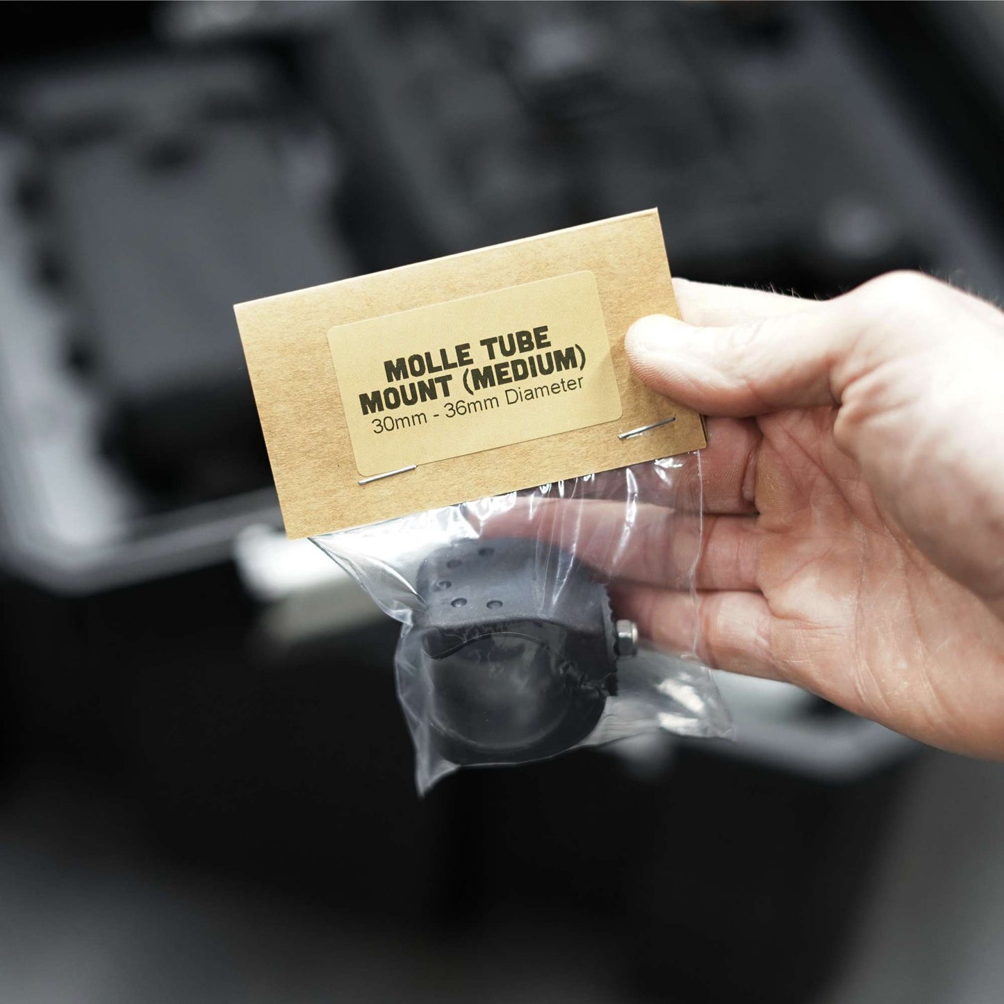 Molle Tool Grip, Quick-Grip Tube Mount