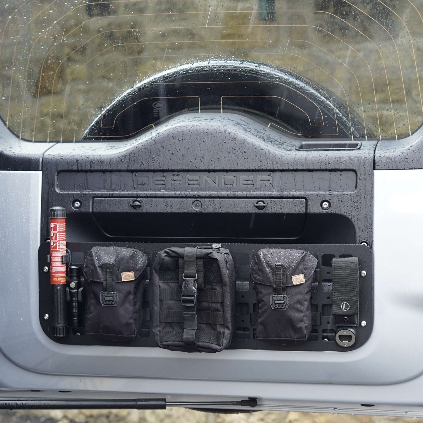 New Defender Tailgate Organiser Panel
